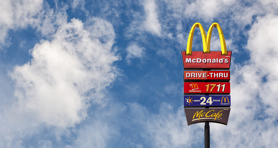 mcdonalds sign in the sky - the russo firm