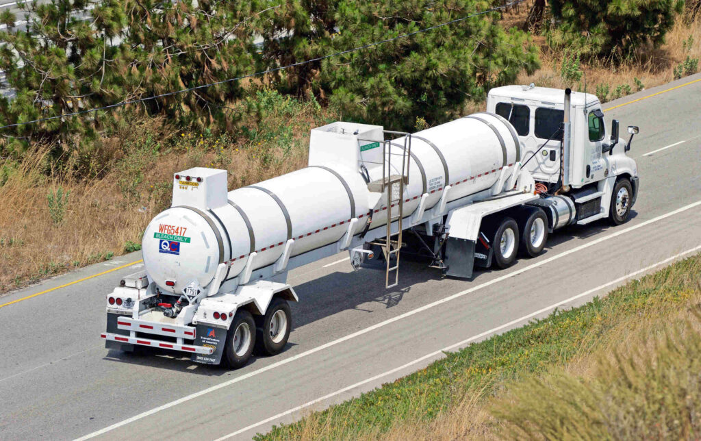 Commercial tanker truck on a Florida highway illustrating what you must know after a truck accident regarding FMCSA regulations.