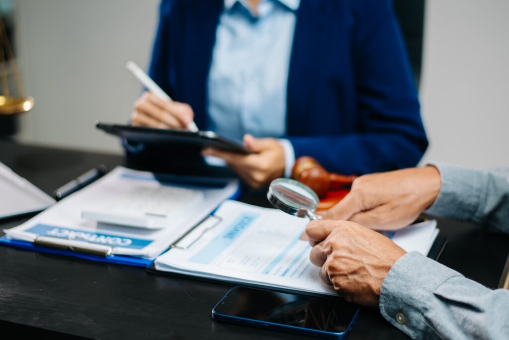 Mass tort attorney in Florida investigating specific evidence to calculate unique client damages.